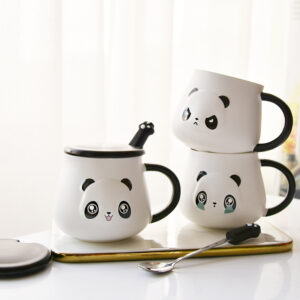 Large Capacity Panda Ceramic Mug