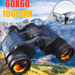 Binoculars 60X60 Powerful Telescope 160000m High Definition For Camping Hiking Full Optical Glass Low Light Night Vision