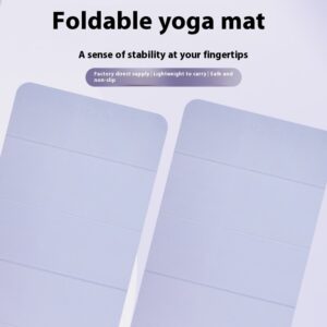 Foldable Yoga Mat Portable 8-fold Non-slip Fitness