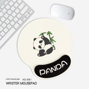 Cute Panda Non-slip Wrister Protective Mouse Pad